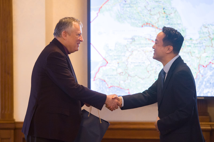 Ленинградская область развивает сотрудничество с Республикой Корея